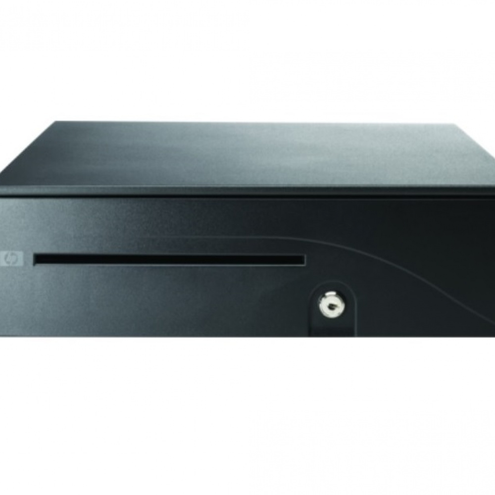 HP CAJÓN DE DINERO 4 BLOQUEO PERP METALICO NEGRO CASHDRAWER RP