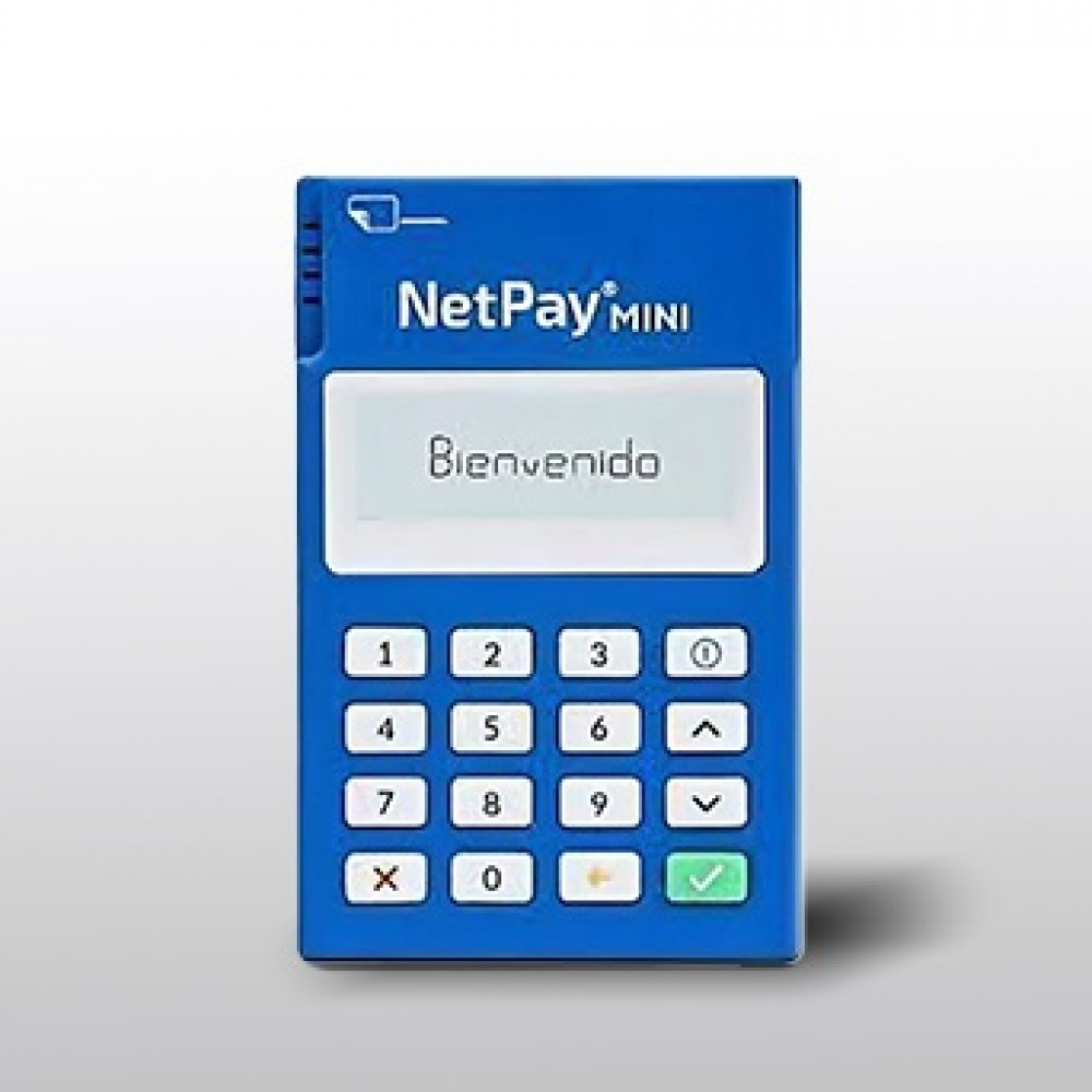 LECTOR NETPAY MINI TERMINAL para pago con tarjeta