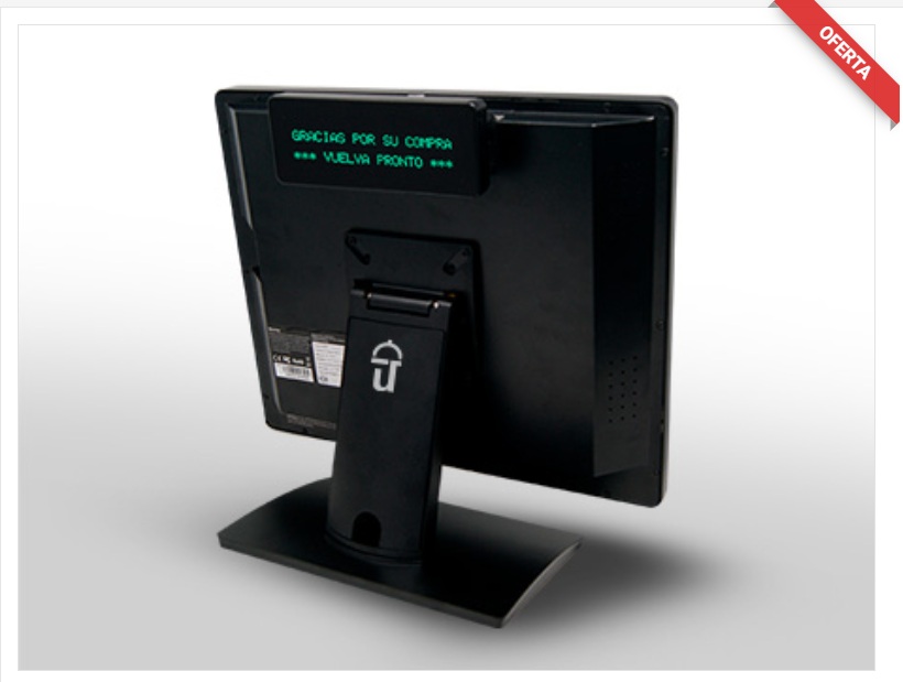 POS NS Tech 17" Core i5-4300U de 1.90 a 2.50GHz 8GB/240GB con display integ VFD